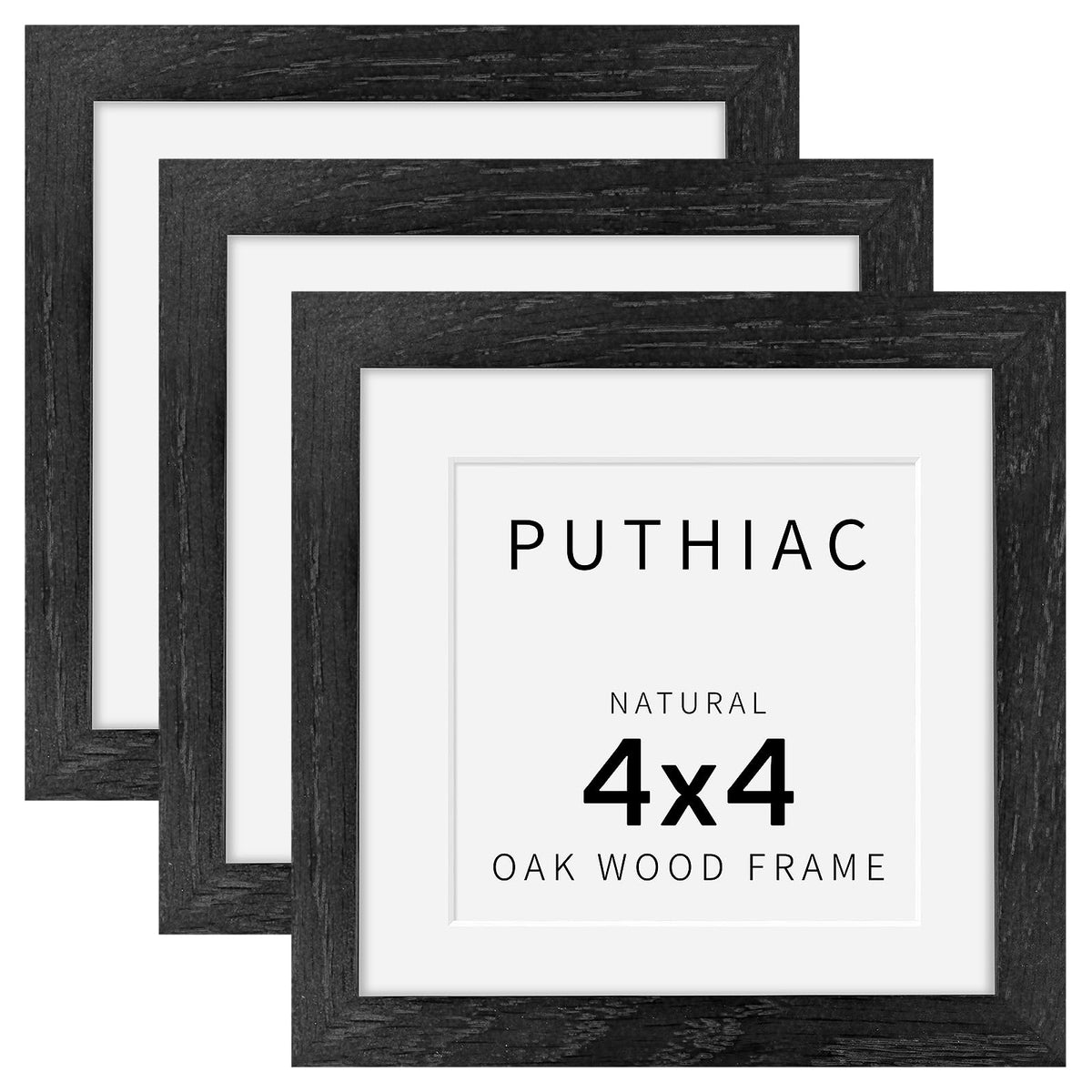 puthiac 11x14 Solid Oak Wood Picture Frame, Natural Oak, 1 Pack