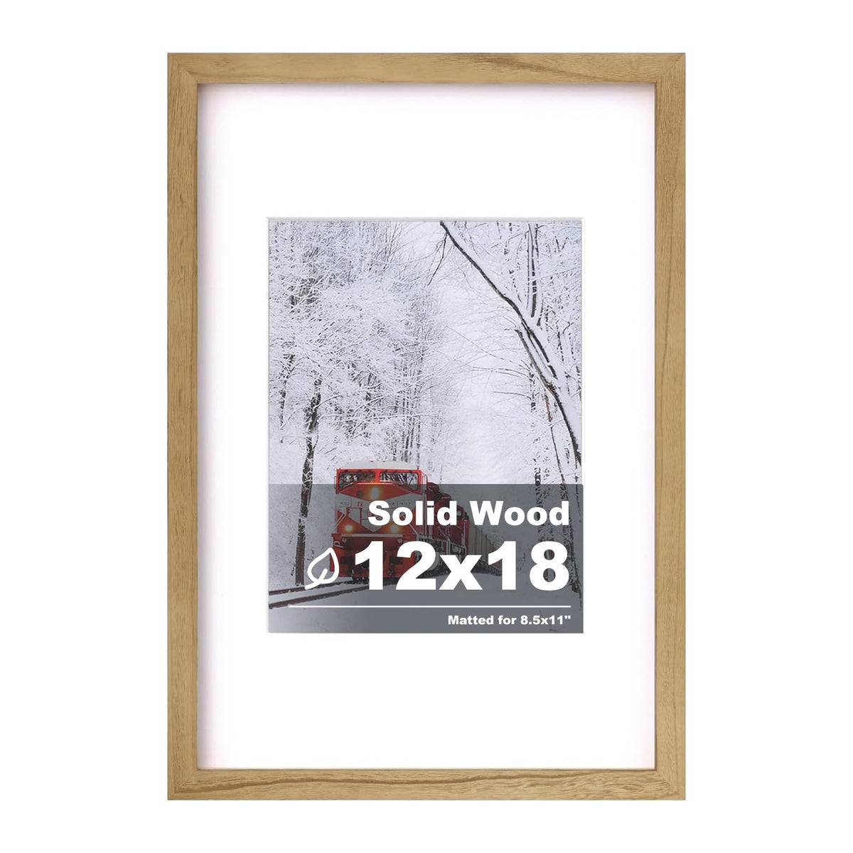 Egofine 11x14 Picture Frame Made of Solid Wood Covered by Plexiglass, Display Pictures 5x7/8x10 with Mat or 11x14 Without Mat for Table Top Display and Wall Mounting Photo Frame, Navy Blue