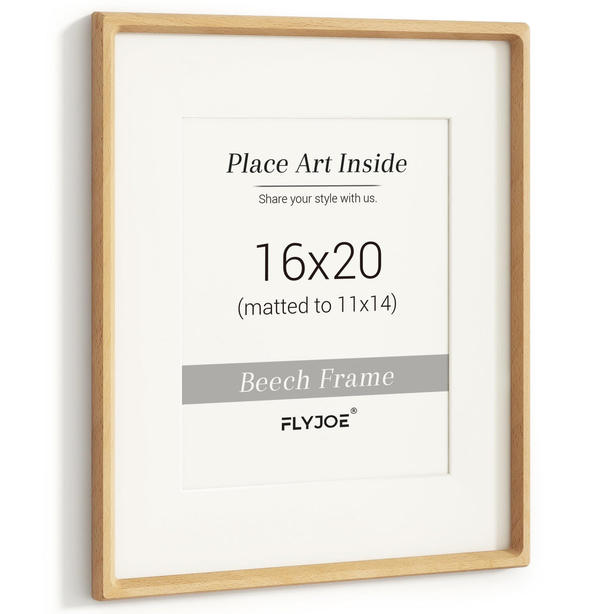 Picture Frame, USA-Sourced Hardwood Photo Frame, Walnut, 5x7