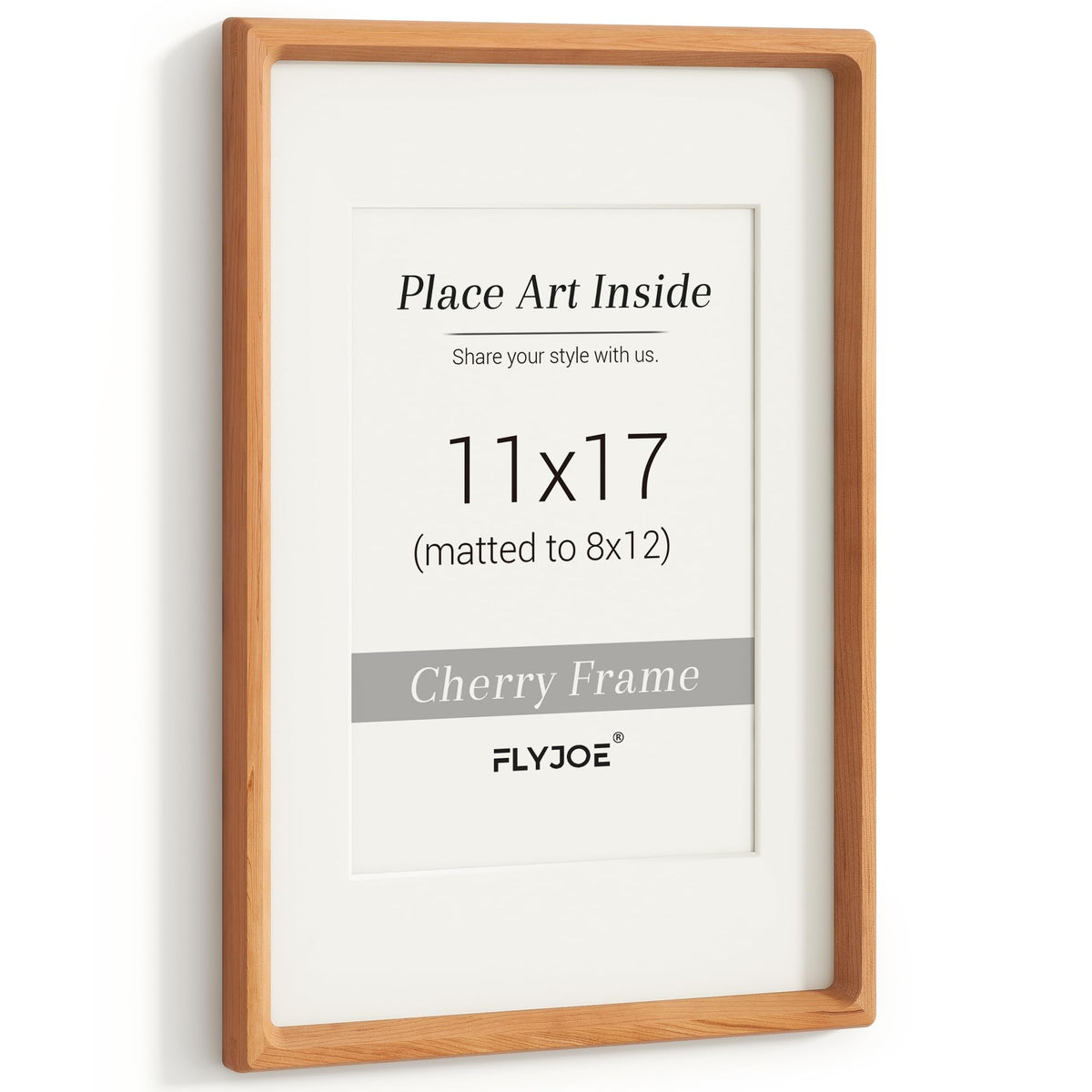Picture Frame, USA-Sourced Hardwood Photo Frame, Walnut, 5x7