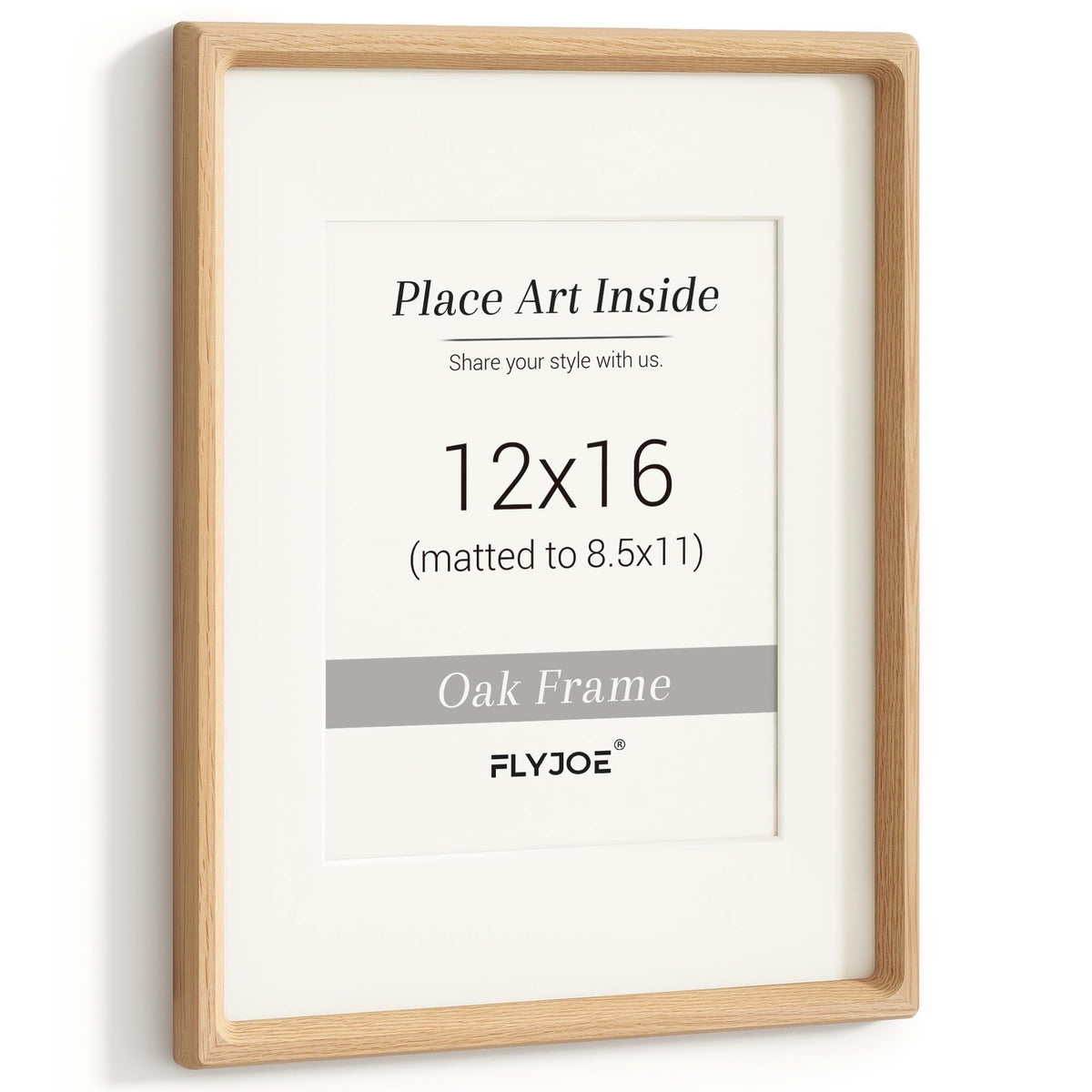 Picture Frame, USA-Sourced Hardwood Photo Frame, Walnut, 5x7