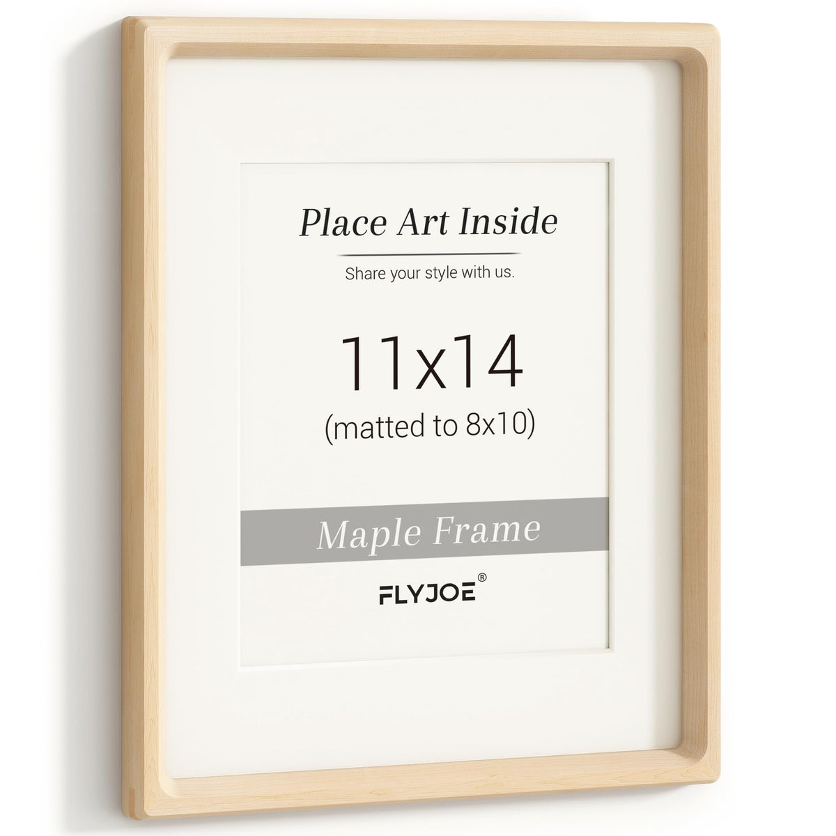 Picture Frame, USA-Sourced Hardwood Photo Frame, Walnut, 5x7