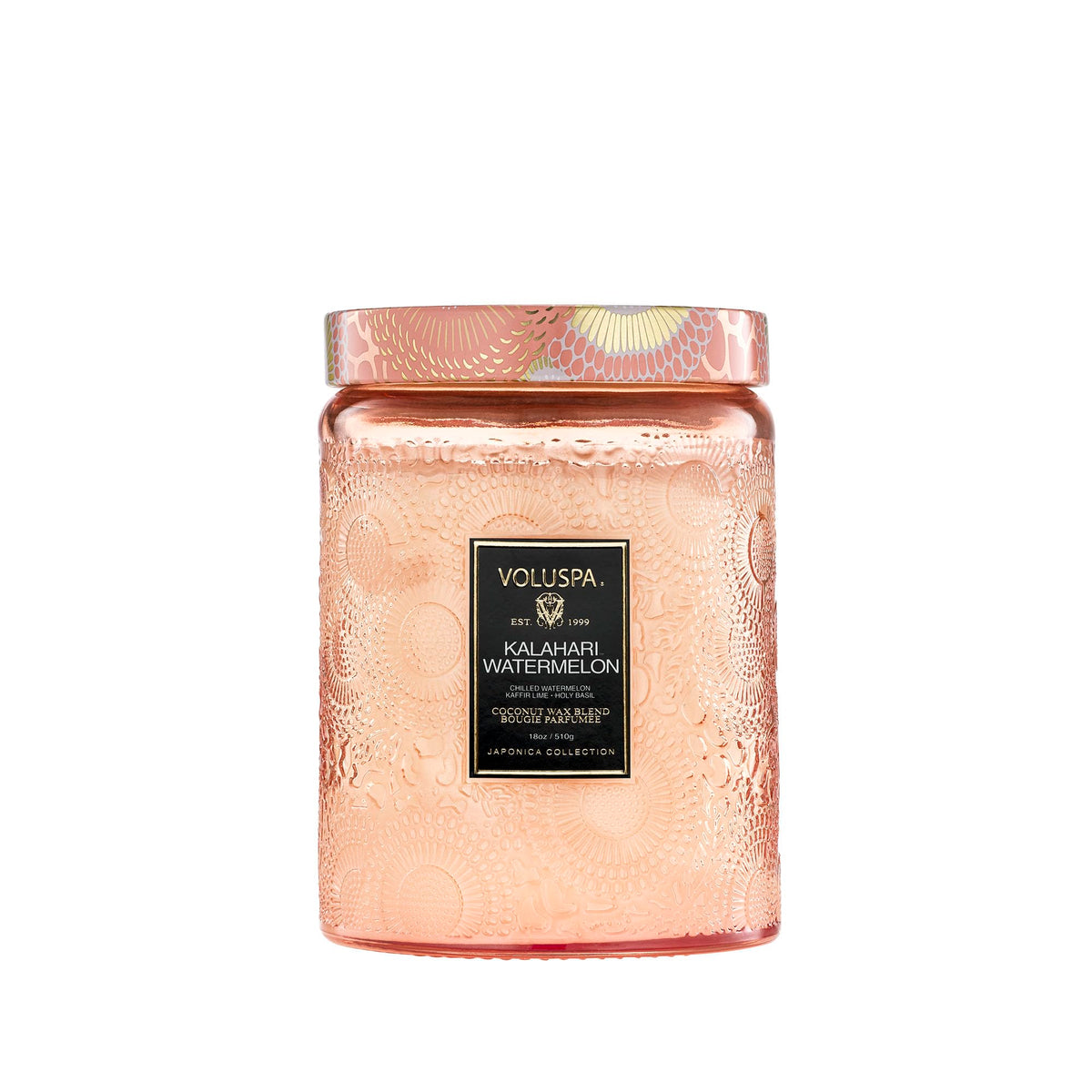 Voluspa Baltic Amber Large Scented Candle Jar 18 Oz, 100 Hr Burn