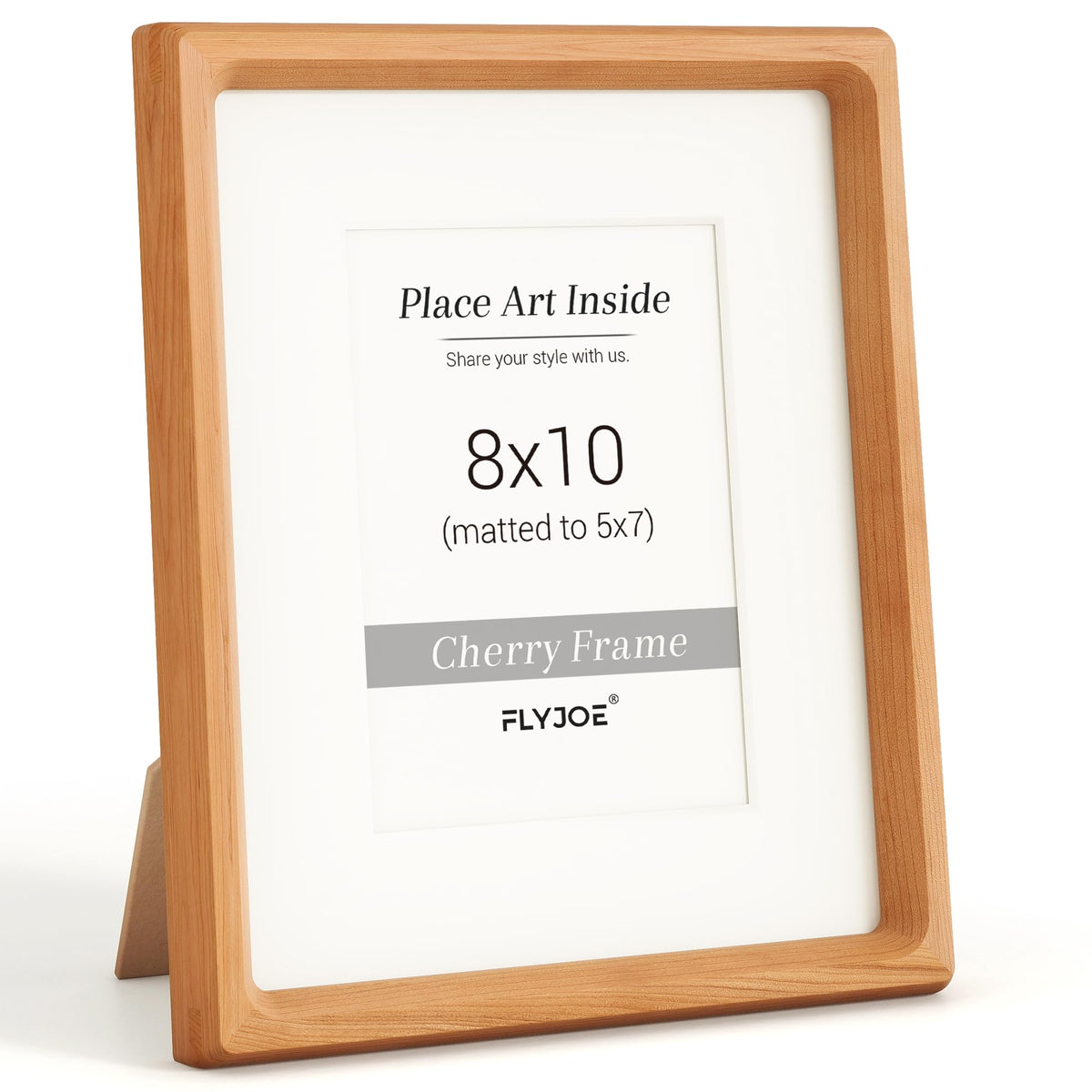 Picture Frame, USA-Sourced Hardwood Photo Frame, Walnut, 5x7