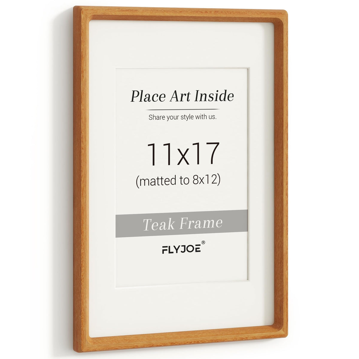 Picture Frame, USA-Sourced Hardwood Photo Frame, Walnut, 5x7