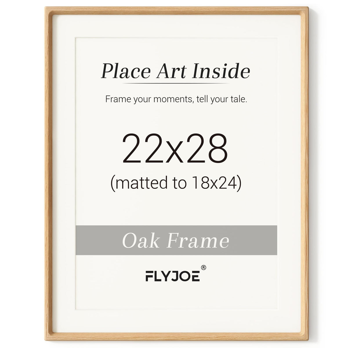 Picture Frame, USA-Sourced Hardwood Photo Frame, Walnut, 5x7