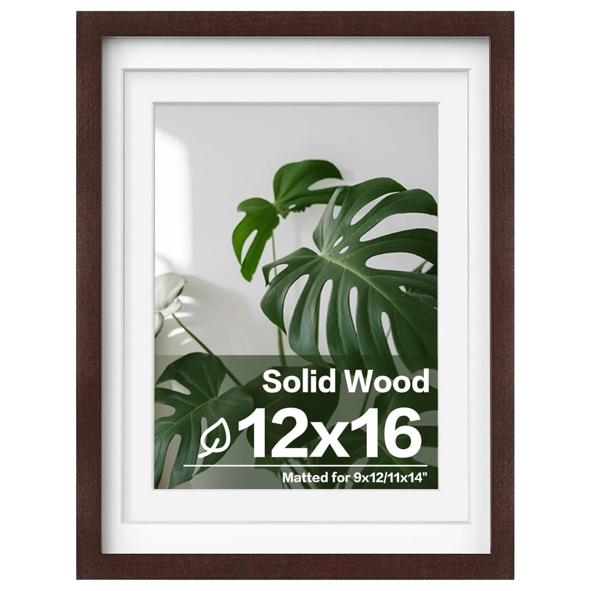 Egofine 11x14 Picture Frame Made of Solid Wood Covered by Plexiglass, Display Pictures 5x7/8x10 with Mat or 11x14 Without Mat for Table Top Display and Wall Mounting Photo Frame, Navy Blue