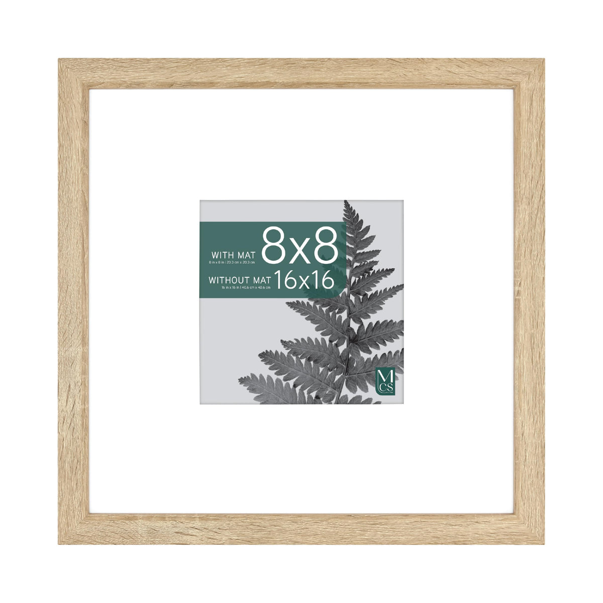 MCS Studio Gallery Classic Picture Frame Black Woodgrain Engineered Wood