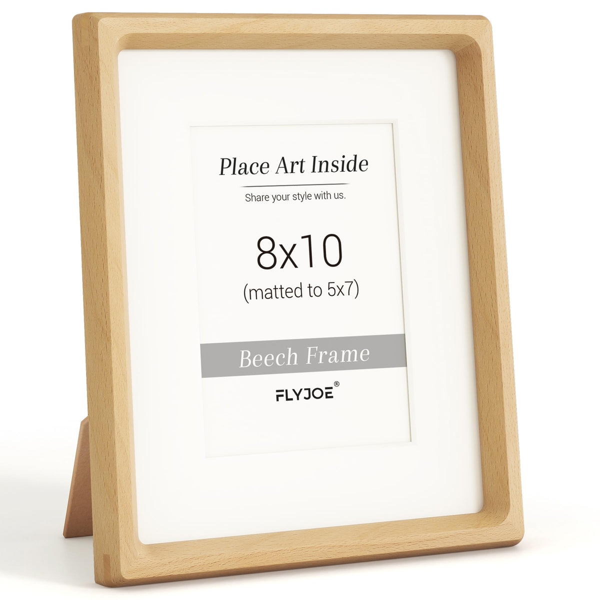 Picture Frame, USA-Sourced Hardwood Photo Frame, Walnut, 5x7