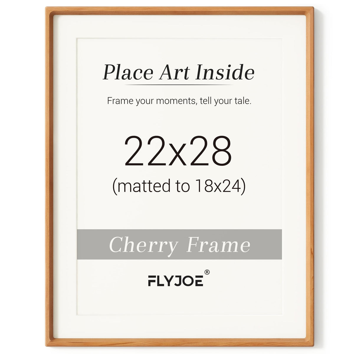 Picture Frame, USA-Sourced Hardwood Photo Frame, Walnut, 5x7
