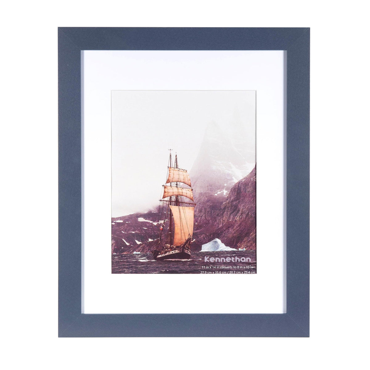 kennethan 8x10 Picture Frame Oak Set of 4, Wooden Poster Frame for Tabletop and Wall Mounting Display for Home, Office,Gallery,Holiday with Photos, Posters, Puzzles