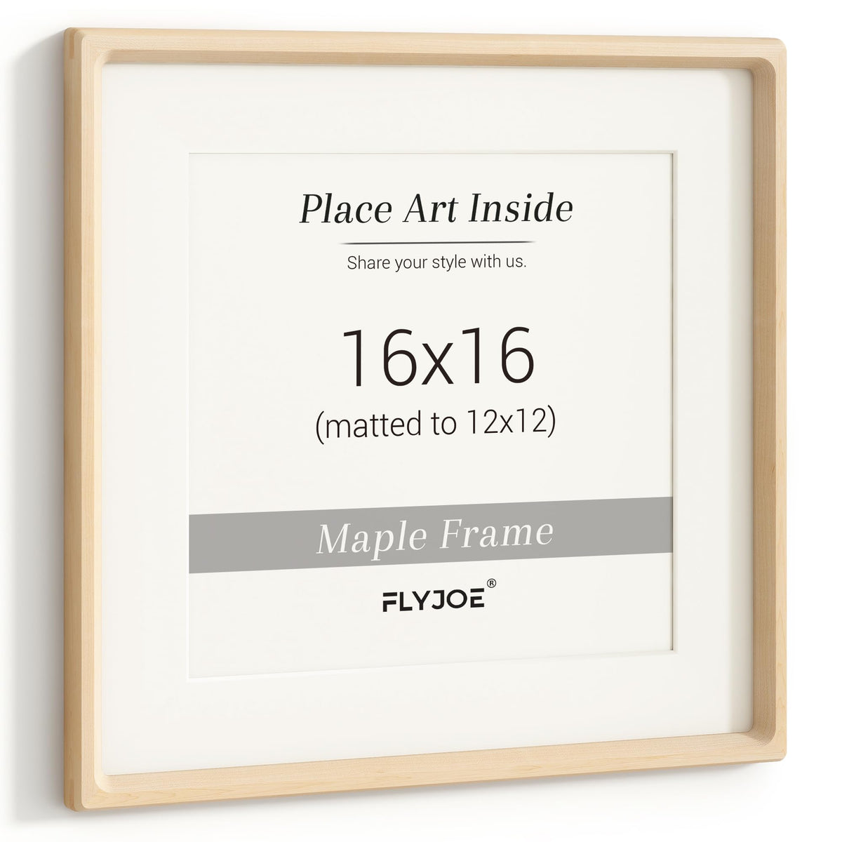 Picture Frame, USA-Sourced Hardwood Photo Frame, Walnut, 5x7