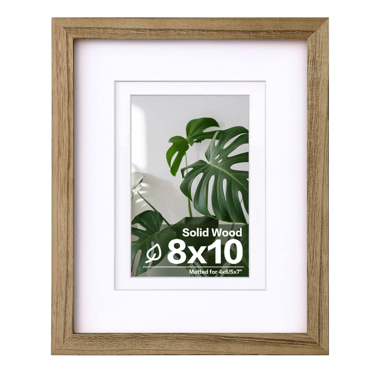 Egofine 11x14 Picture Frame Made of Solid Wood Covered by Plexiglass, Display Pictures 5x7/8x10 with Mat or 11x14 Without Mat for Table Top Display and Wall Mounting Photo Frame, Navy Blue