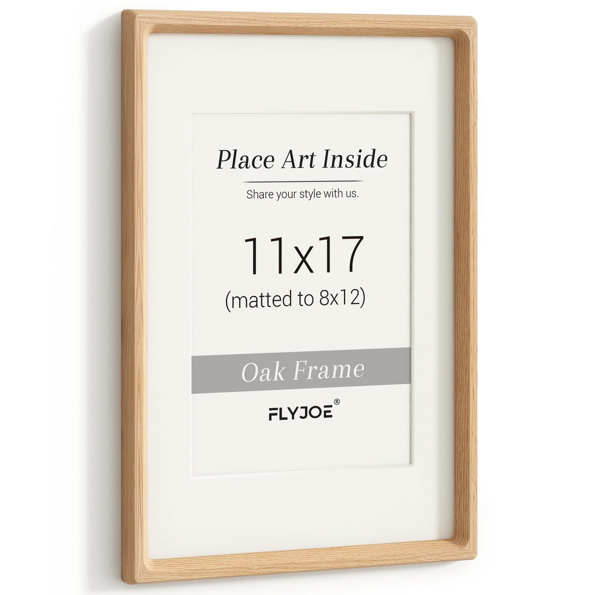 Picture Frame, USA-Sourced Hardwood Photo Frame, Walnut, 5x7