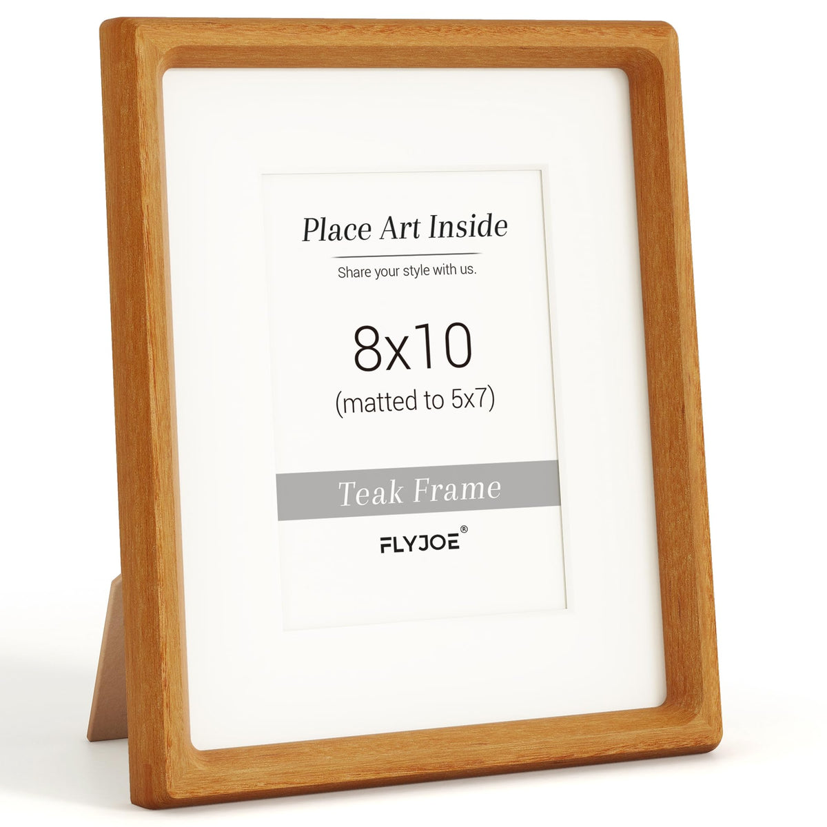 Picture Frame, USA-Sourced Hardwood Photo Frame, Walnut, 5x7