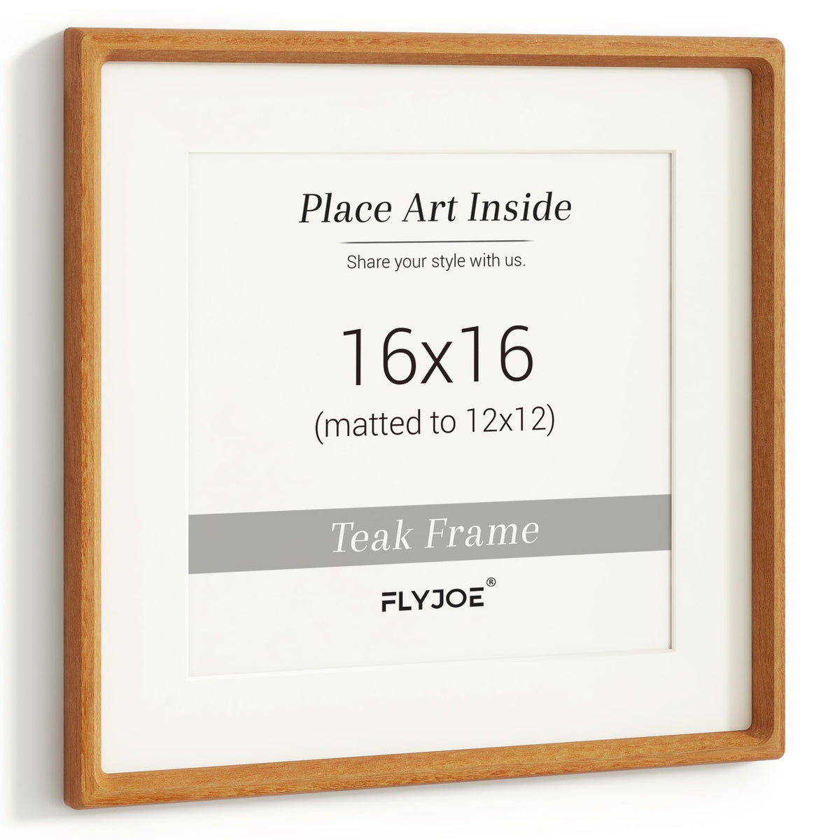 Picture Frame, USA-Sourced Hardwood Photo Frame, Walnut, 5x7