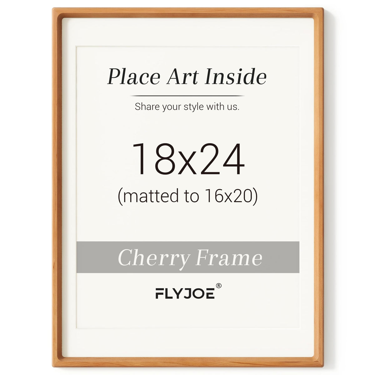 Picture Frame, USA-Sourced Hardwood Photo Frame, Walnut, 5x7