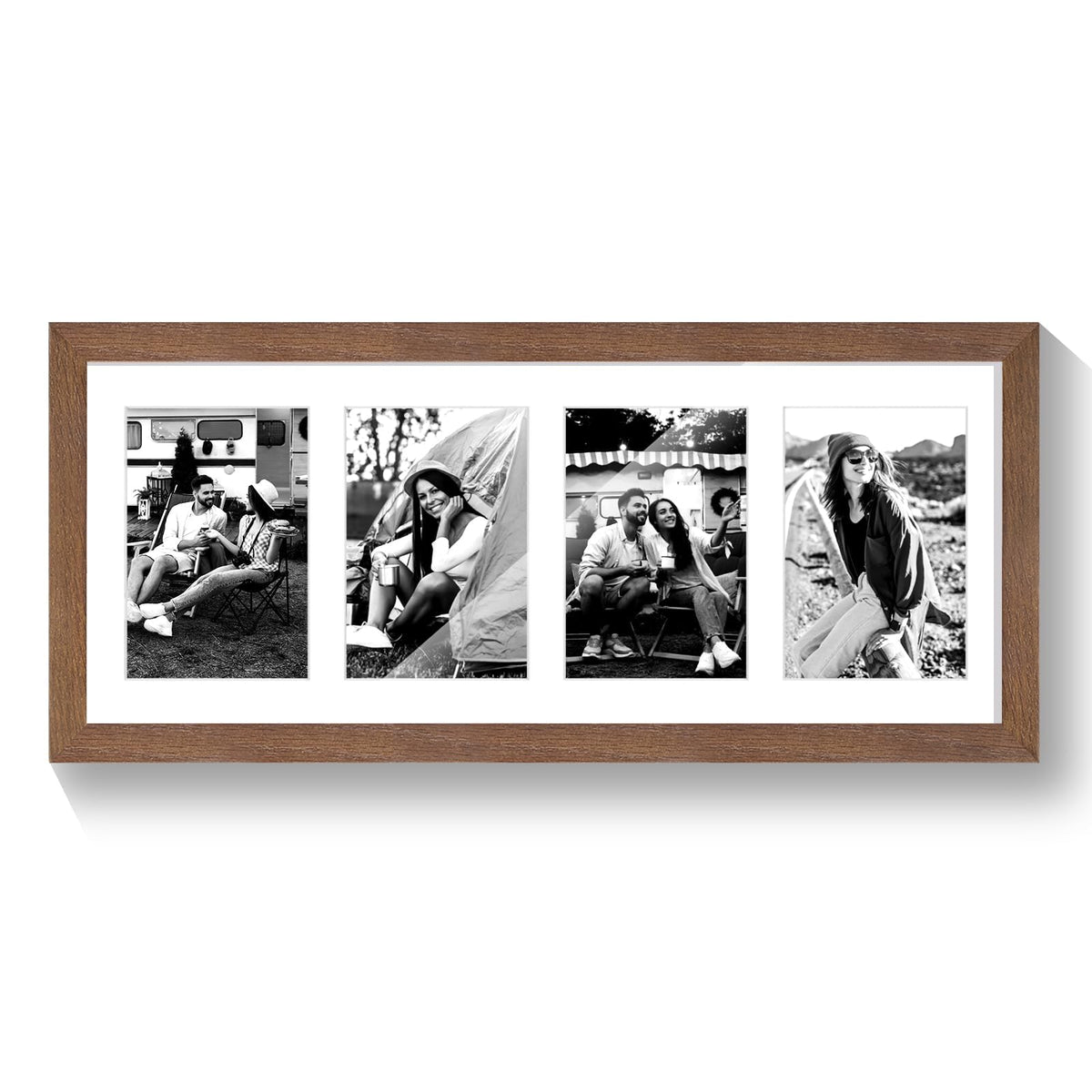 puthiac 11x14 Solid Oak Wood Picture Frame, Natural Oak, 1 Pack