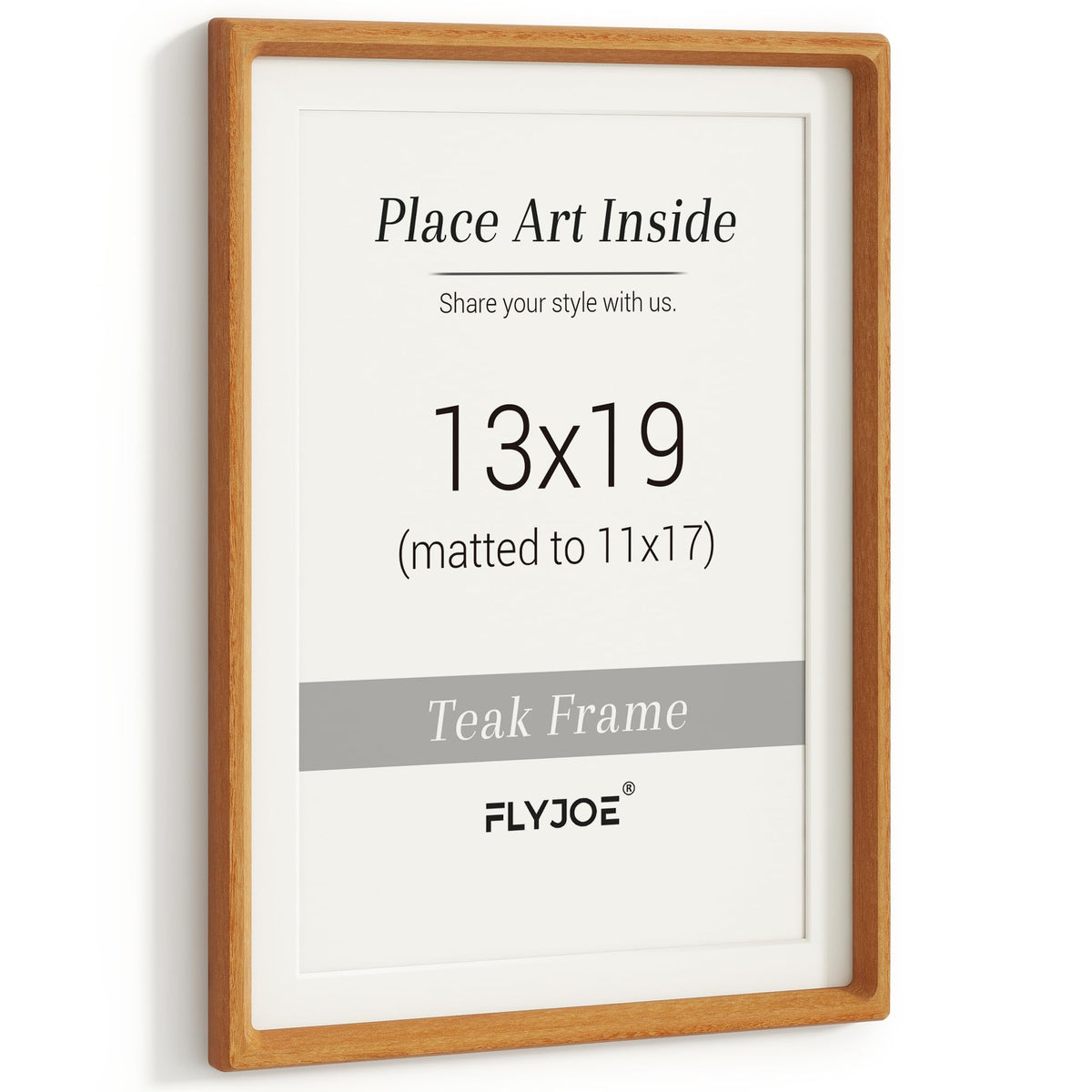Picture Frame, USA-Sourced Hardwood Photo Frame, Walnut, 5x7