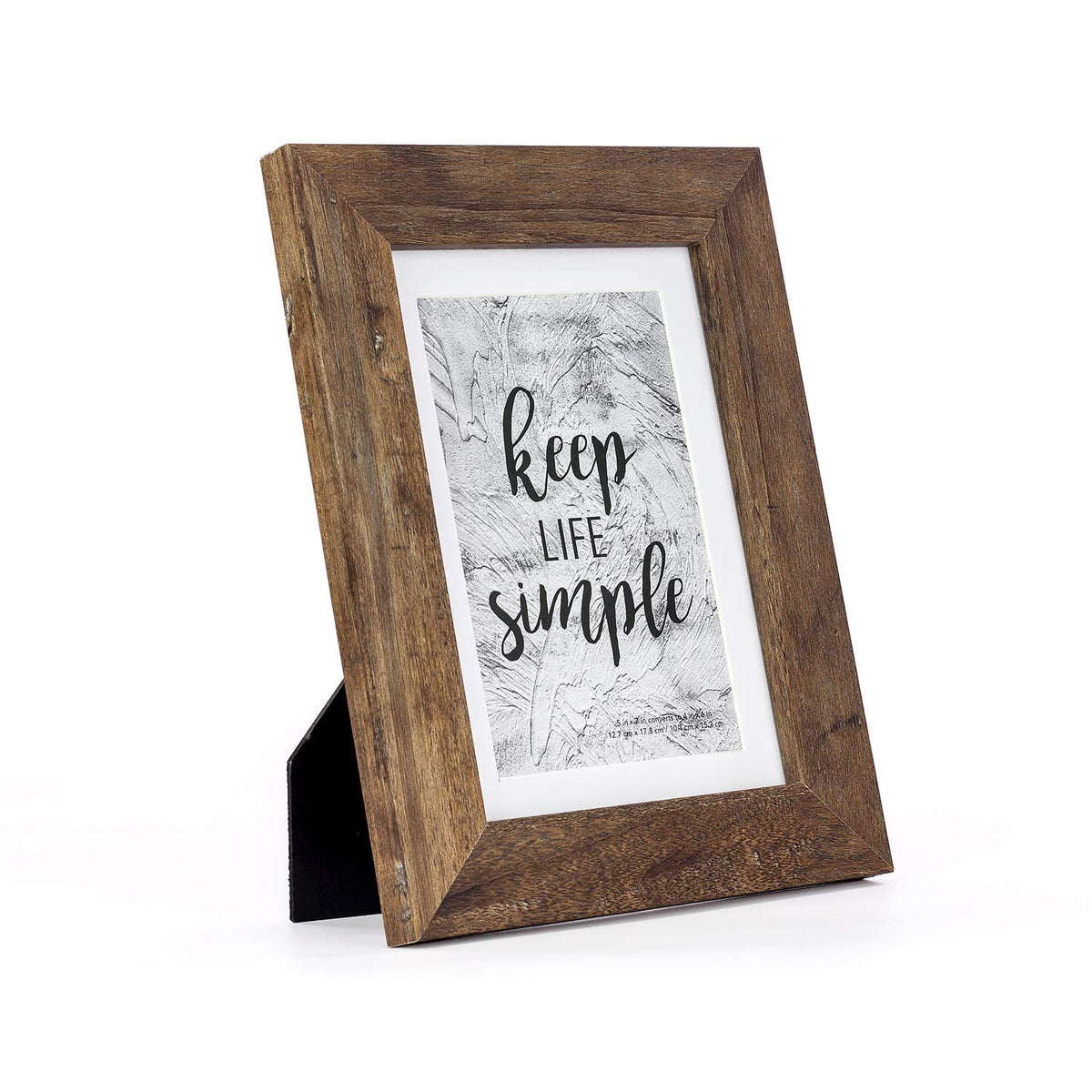 kennethan 8x10 Picture Frame Oak Set of 4, Wooden Poster Frame for Tabletop and Wall Mounting Display for Home, Office,Gallery,Holiday with Photos, Posters, Puzzles