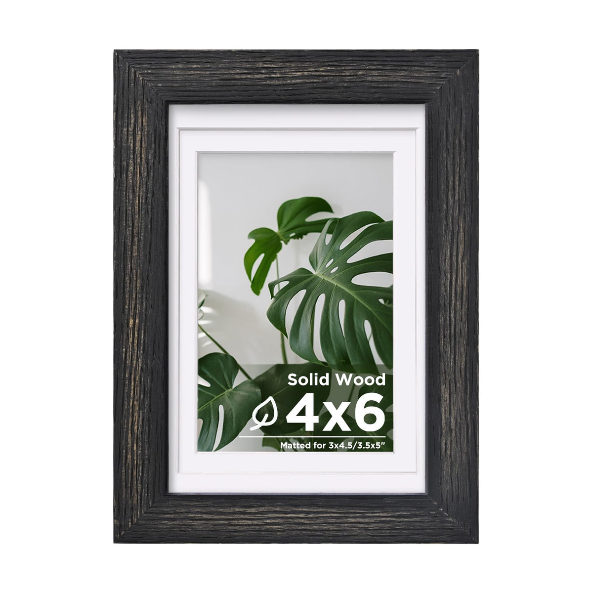 Egofine 11x14 Picture Frame Made of Solid Wood Covered by Plexiglass, Display Pictures 5x7/8x10 with Mat or 11x14 Without Mat for Table Top Display and Wall Mounting Photo Frame, Navy Blue
