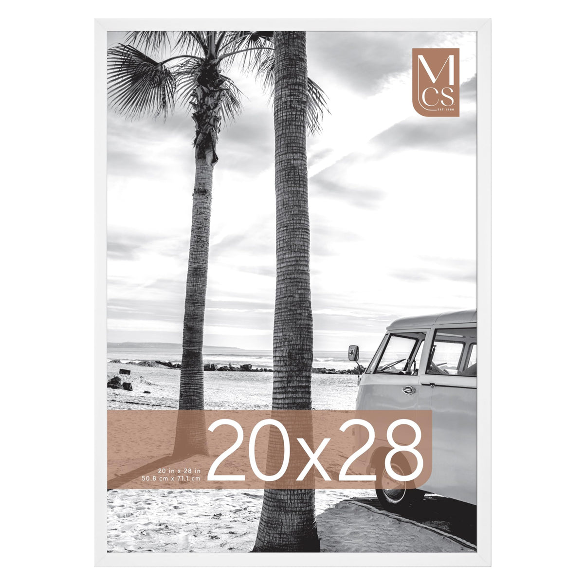 MCS Foundation Poster Frame, 20x28, Black Traditional, 1-Pack