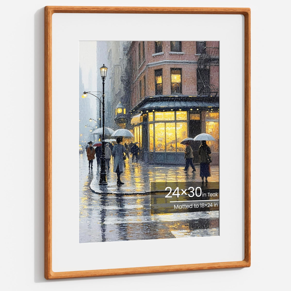 8x10 Picture Frame, Natural Oak Wood Tabletop Picture Frames Matted 5x7