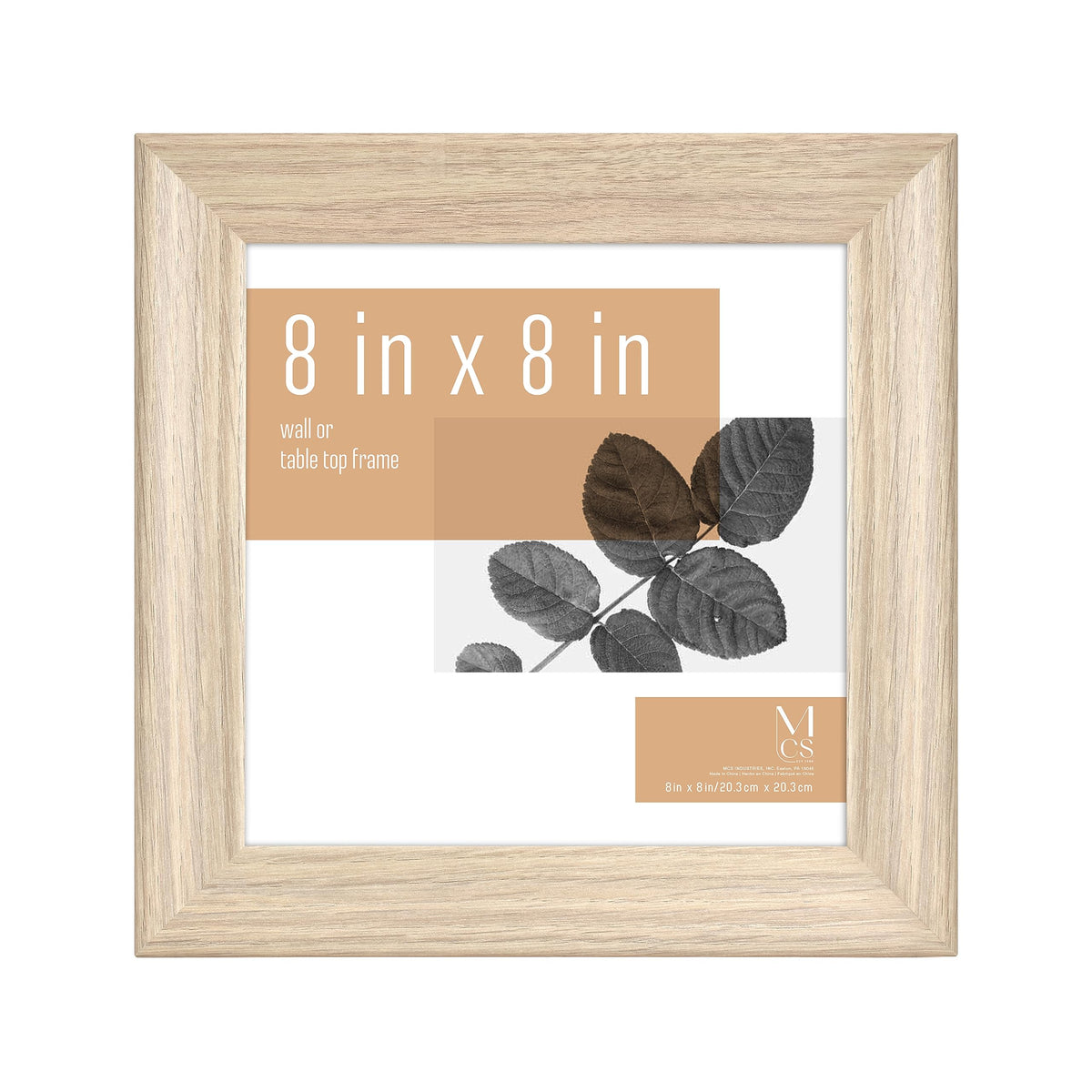 MCS Studio Gallery Classic Picture Frame Black Woodgrain Engineered Wood