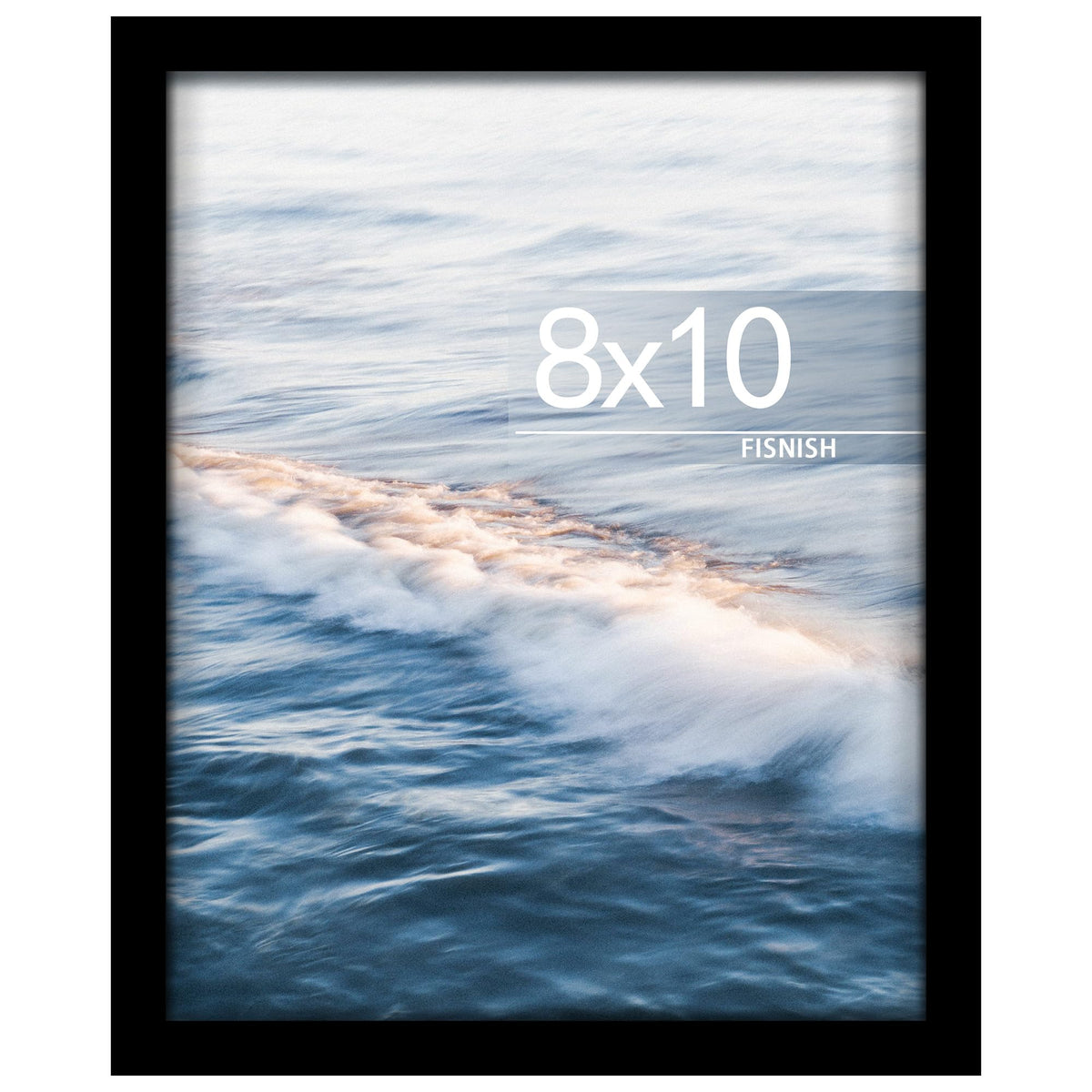 12x16 Picture Frame Brown, Classic Poster Frame for Wall Mounting