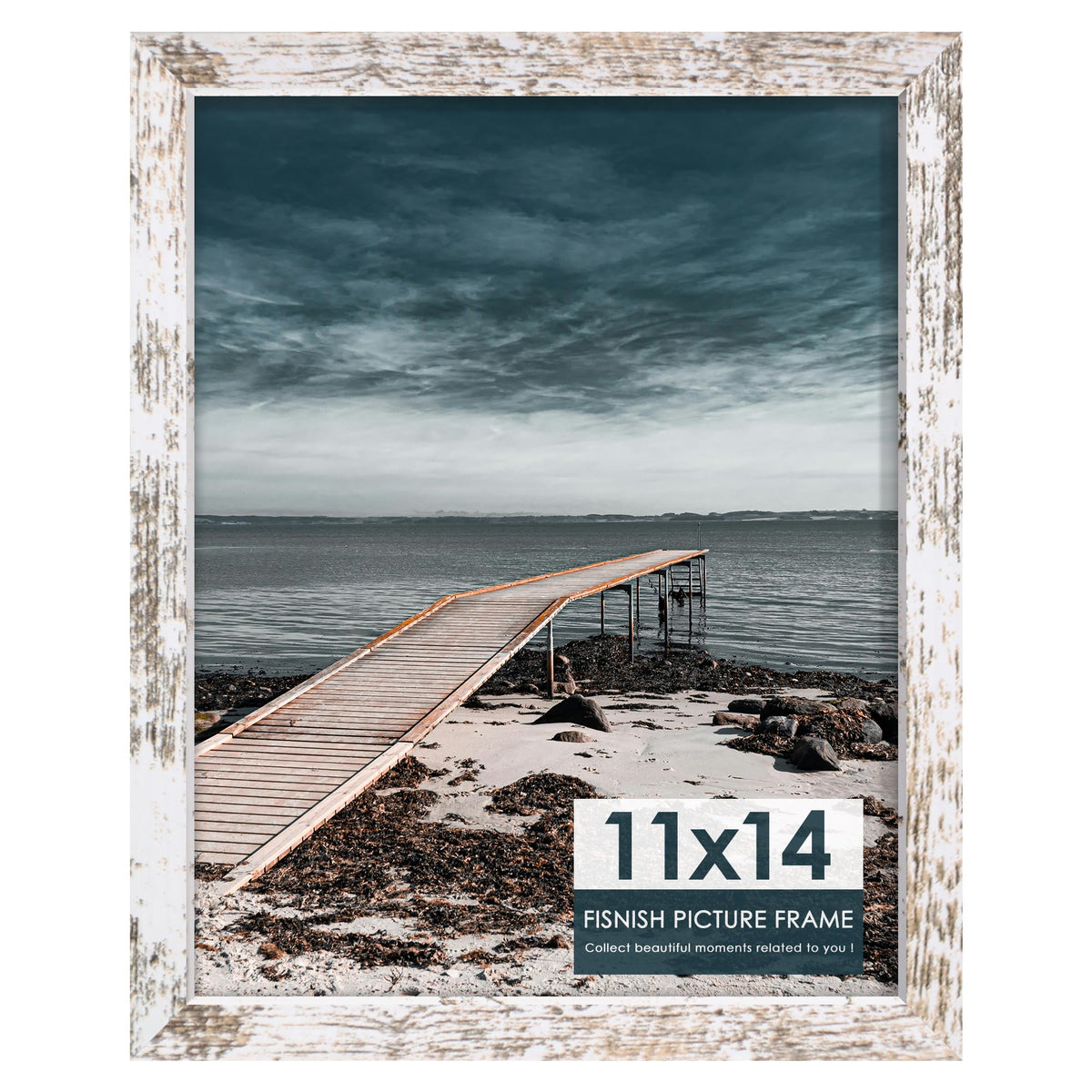 12x16 Picture Frame Brown, Classic Poster Frame for Wall Mounting